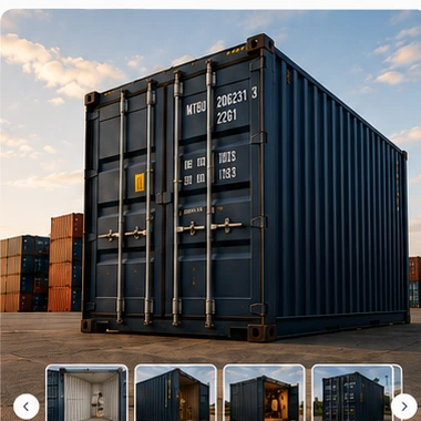 Container marítimo standard de 20 pés